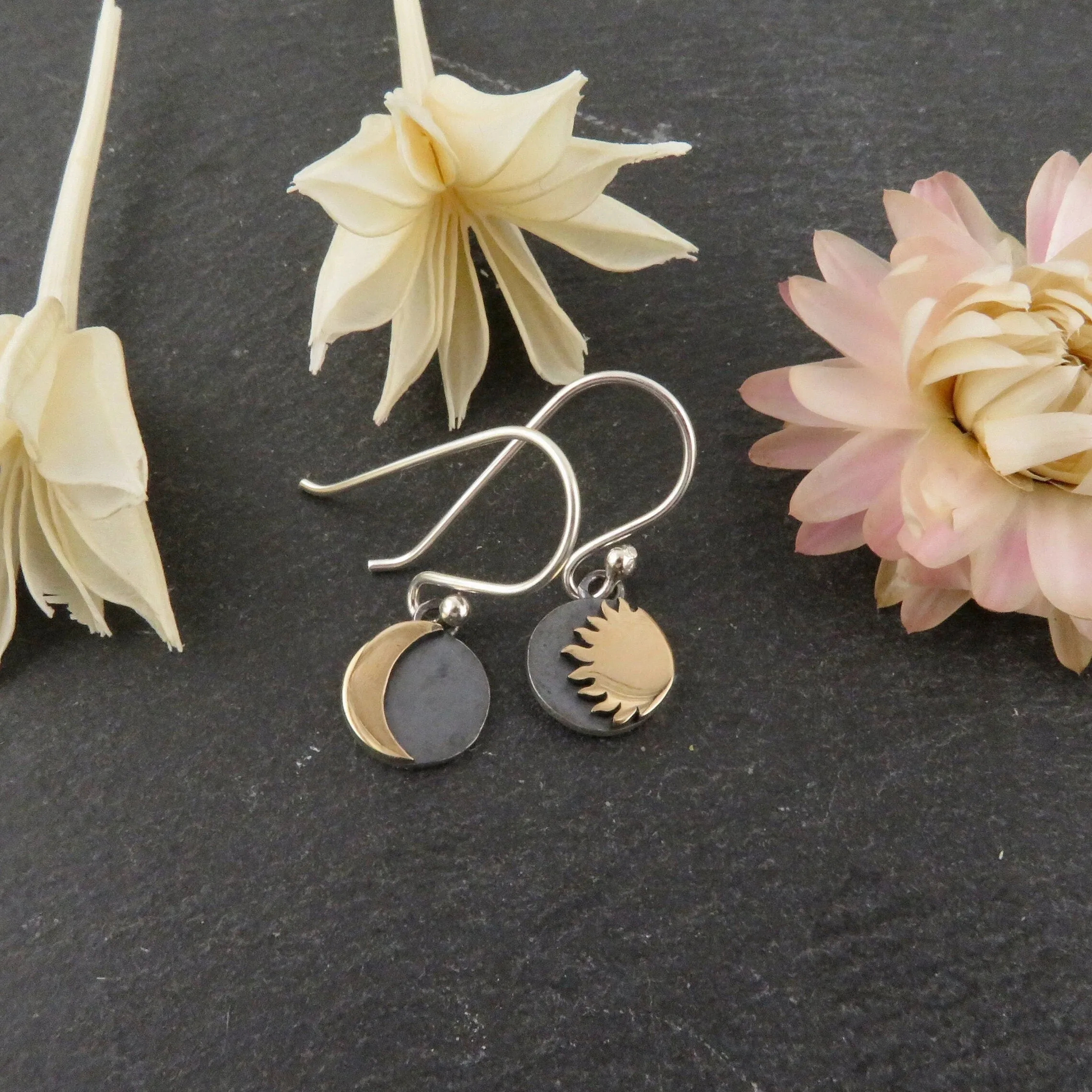 Moon and Sun Earrings