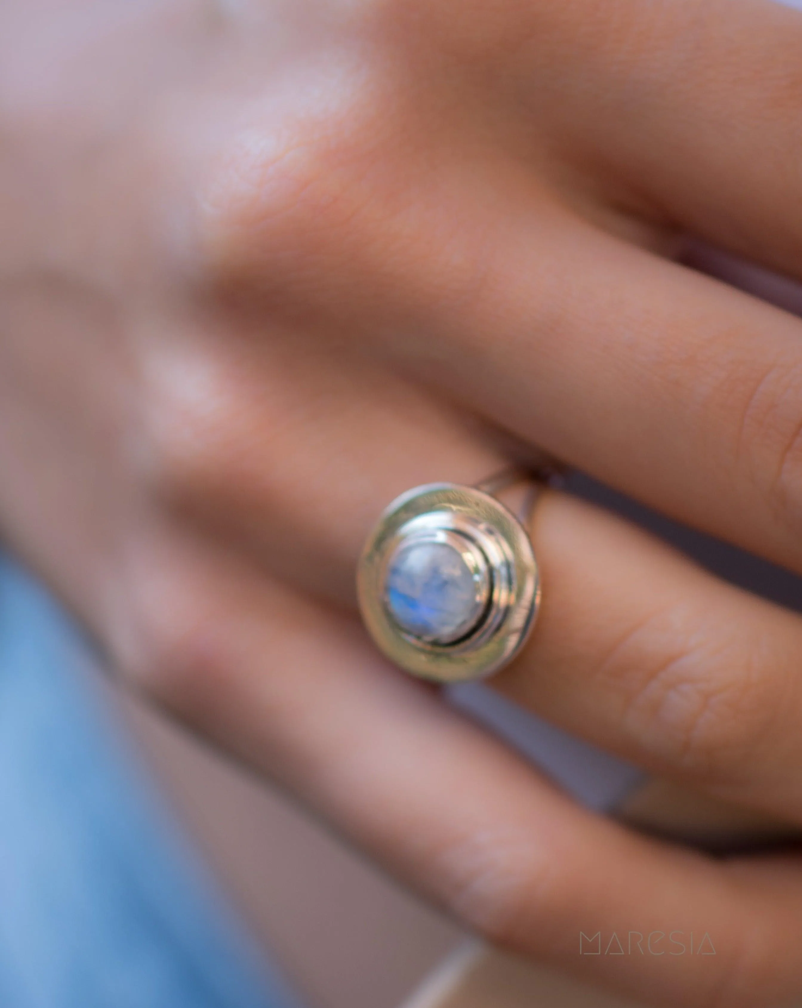 Moonstone ~ Sterling Silver 925 ~ MR173