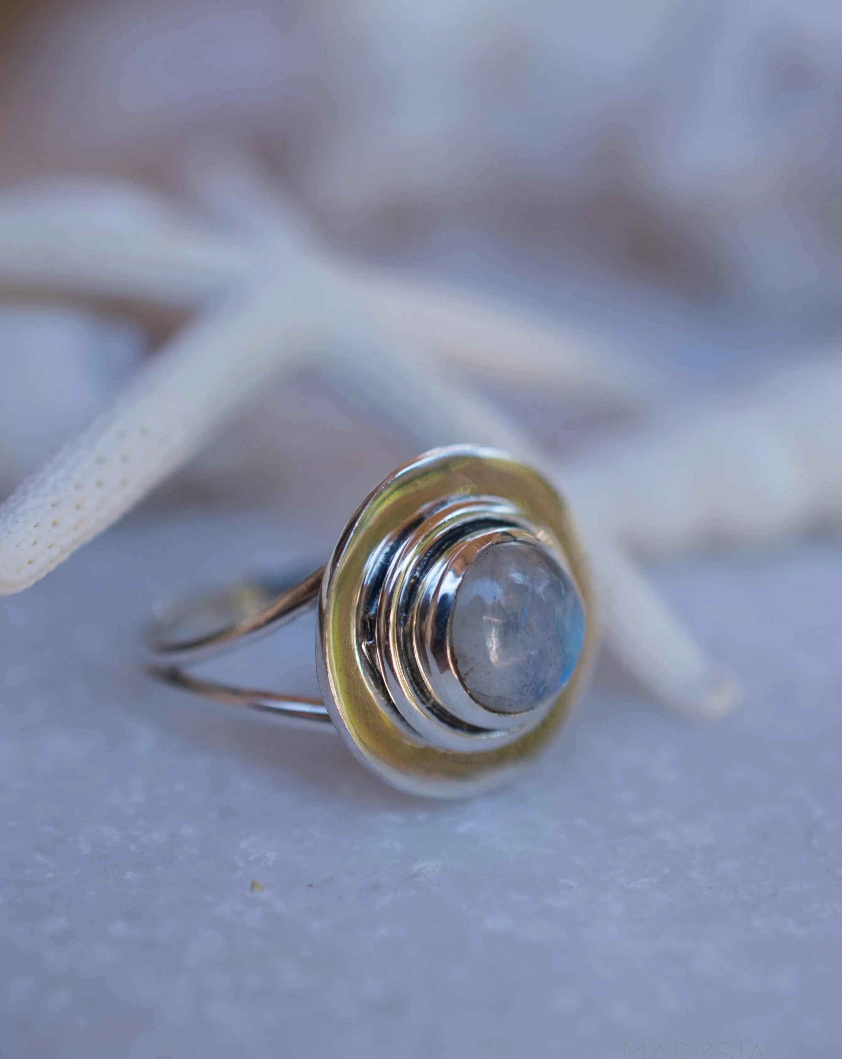 Moonstone ~ Sterling Silver 925 ~ MR173