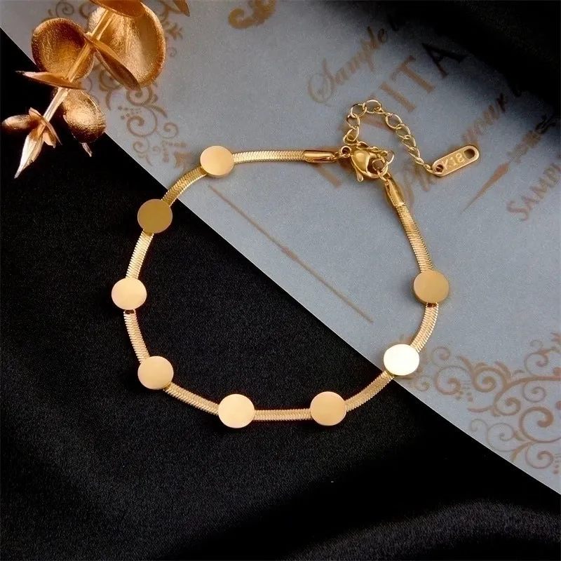 New Summer Simple Fashion Titanium Steel Bracelet