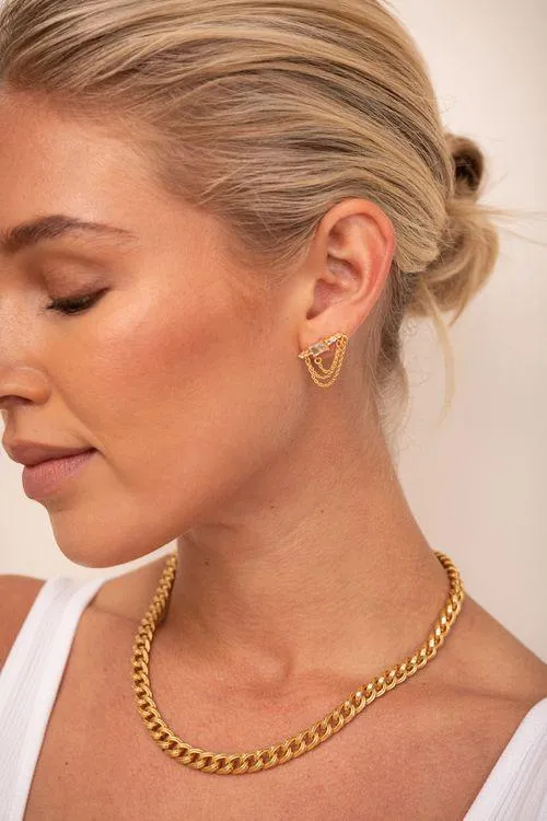 Nira Topaz Earring