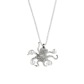Octopus Pave Pendant