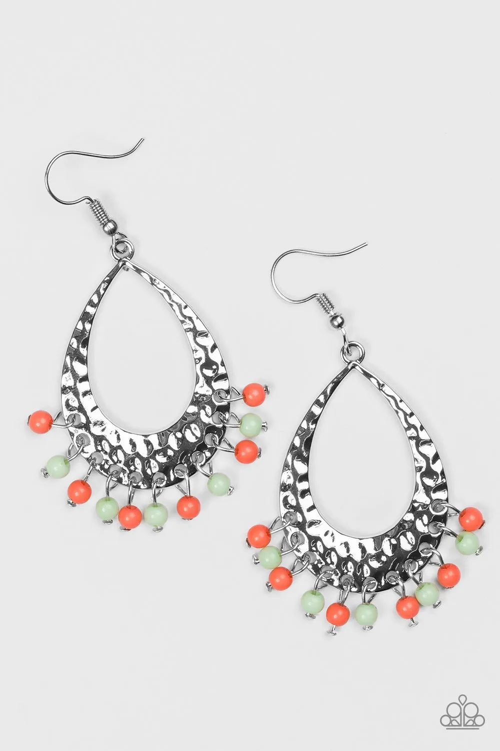 Open Door Jewelry - Casually Cancun - Multi Earrings - Paparazzi Accessories