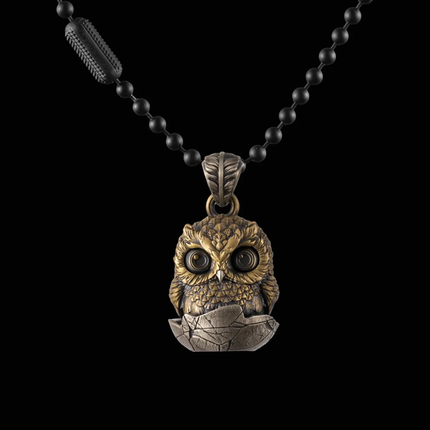 Owl Fidget Pendant
