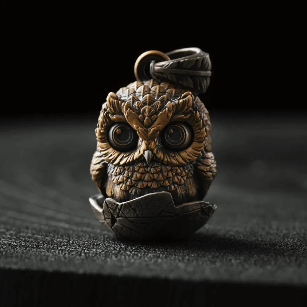 Owl Fidget Pendant