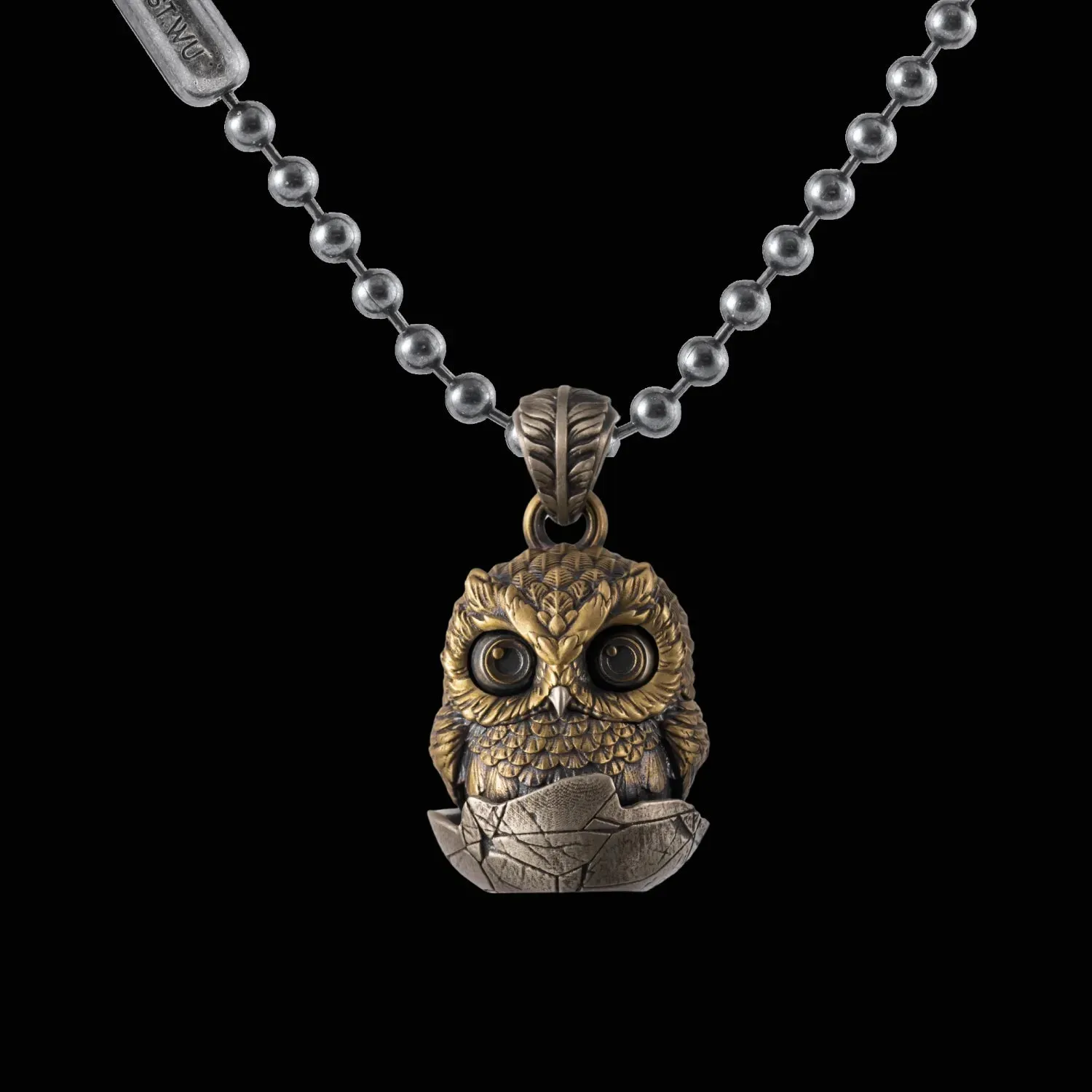 Owl Fidget Pendant