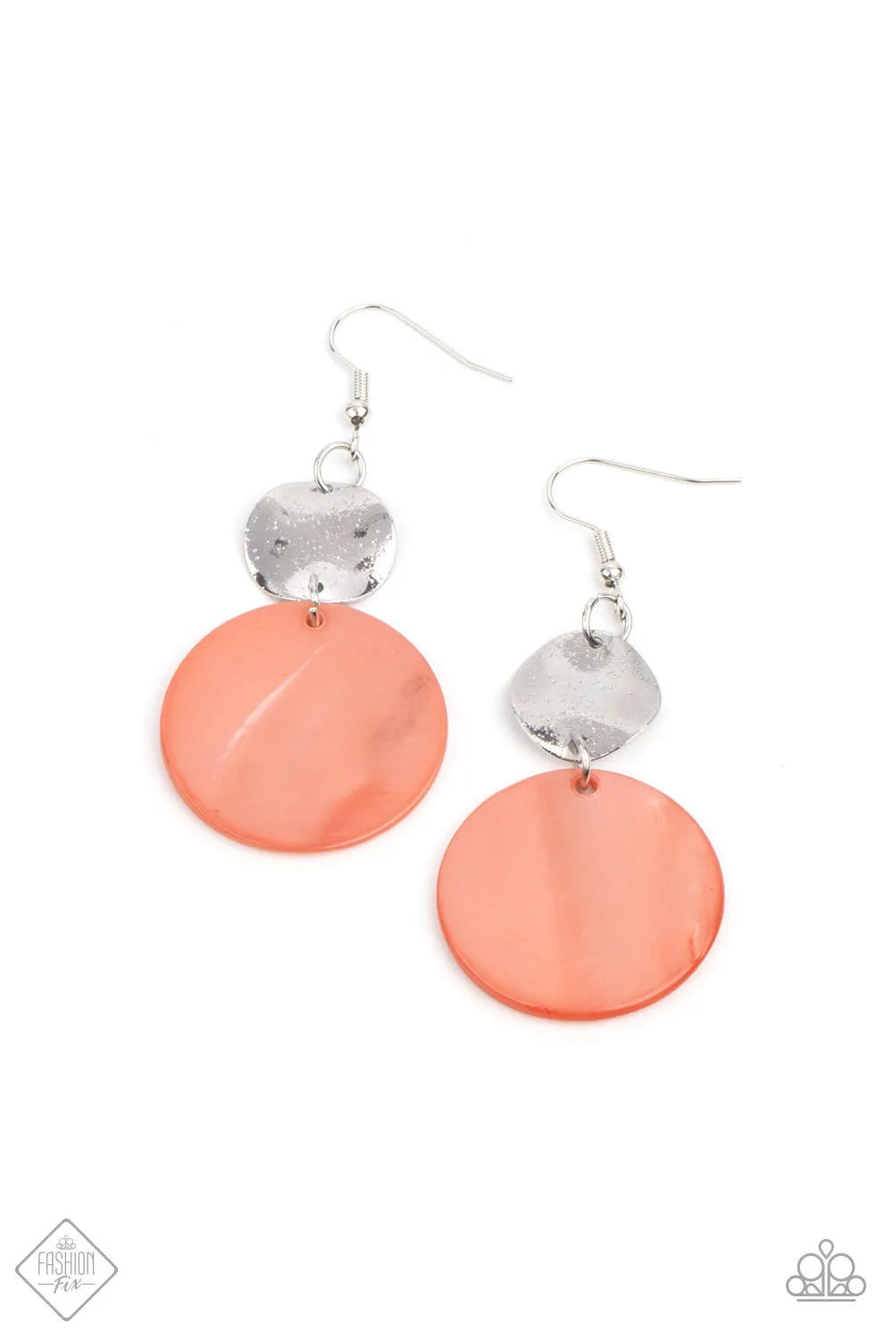 Paparazzi Earring Fashion Fix April 2021 ~ Opulently Oasis - Orange