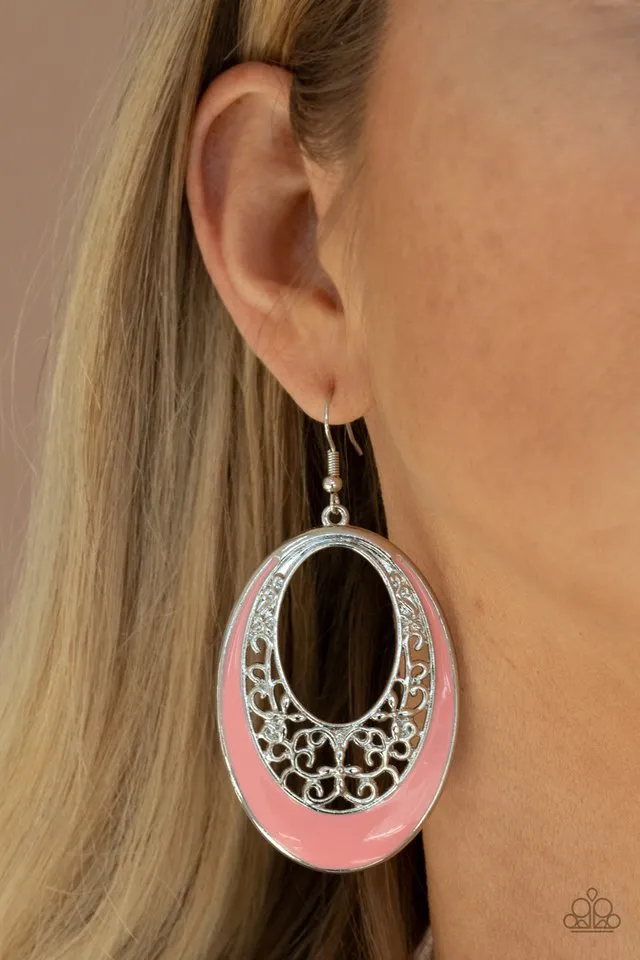 Paparazzi Earring ~ Orchard Bliss - Orange