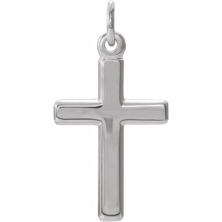 Platinum Cross Pendant