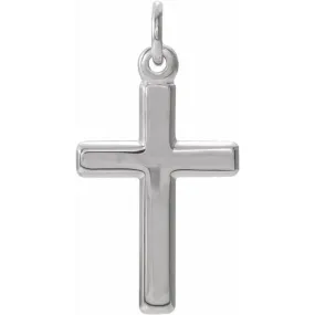 Platinum Cross Pendant