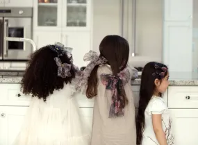 Printed Net Long Hairpin