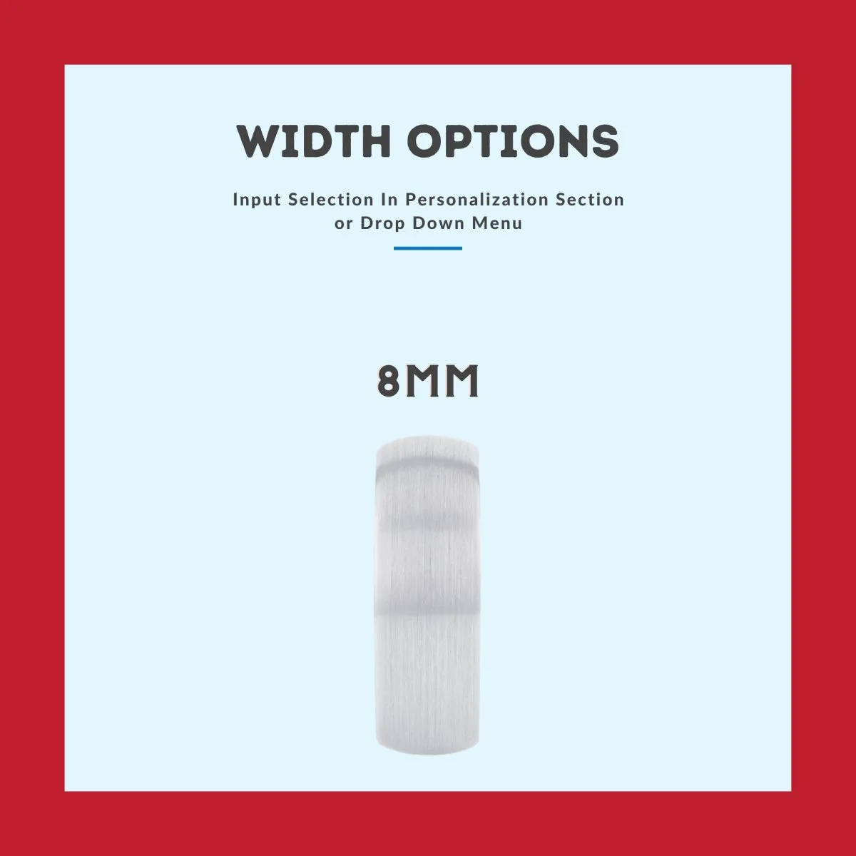 PROSPERITY | Bocote Wood, White Tungsten Ring, Brushed, Domed