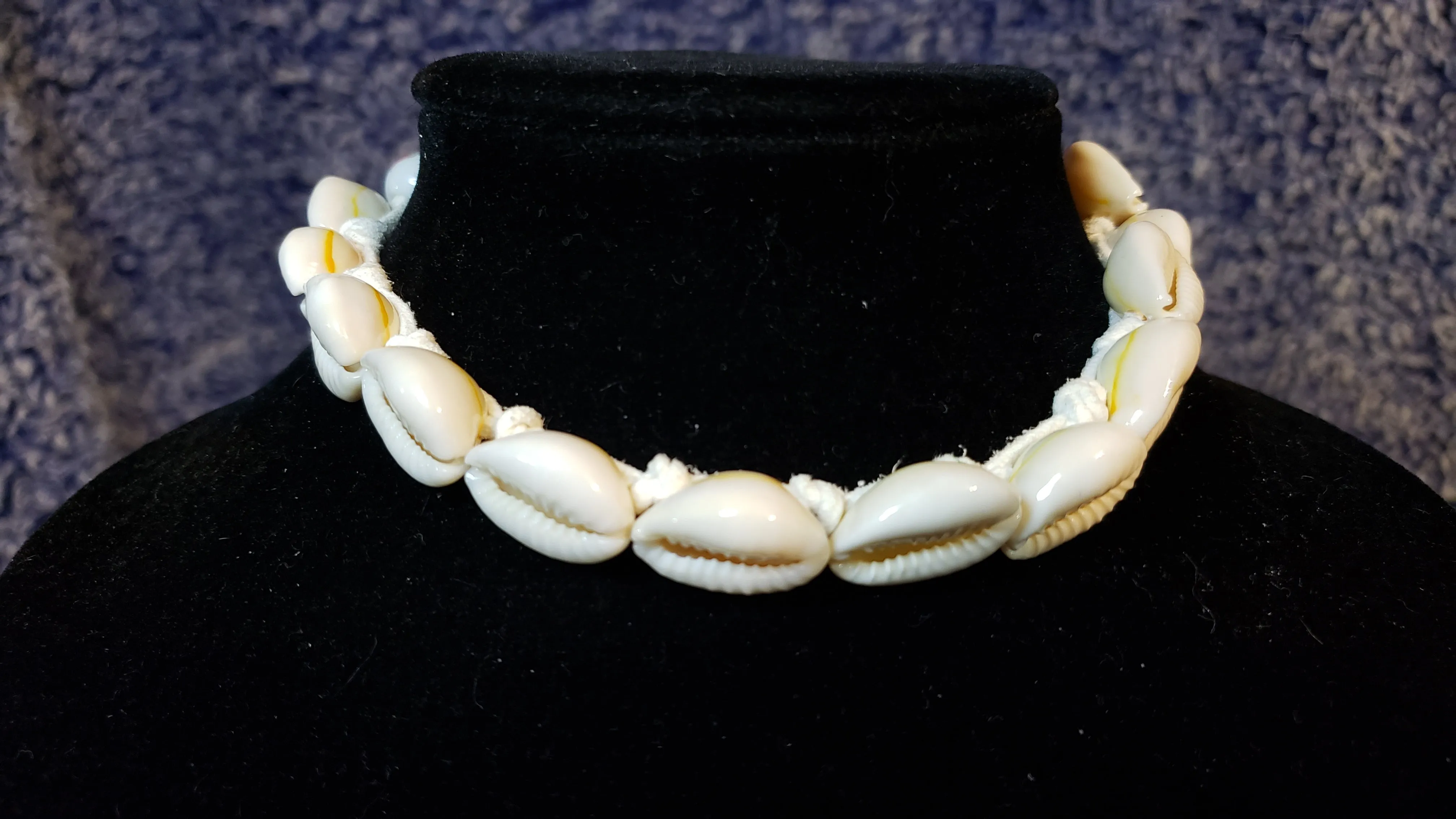 Puka Shell Choker with Genuine Leather, Adjustable up to 13" with Chain & Lobster Claw Clasp
