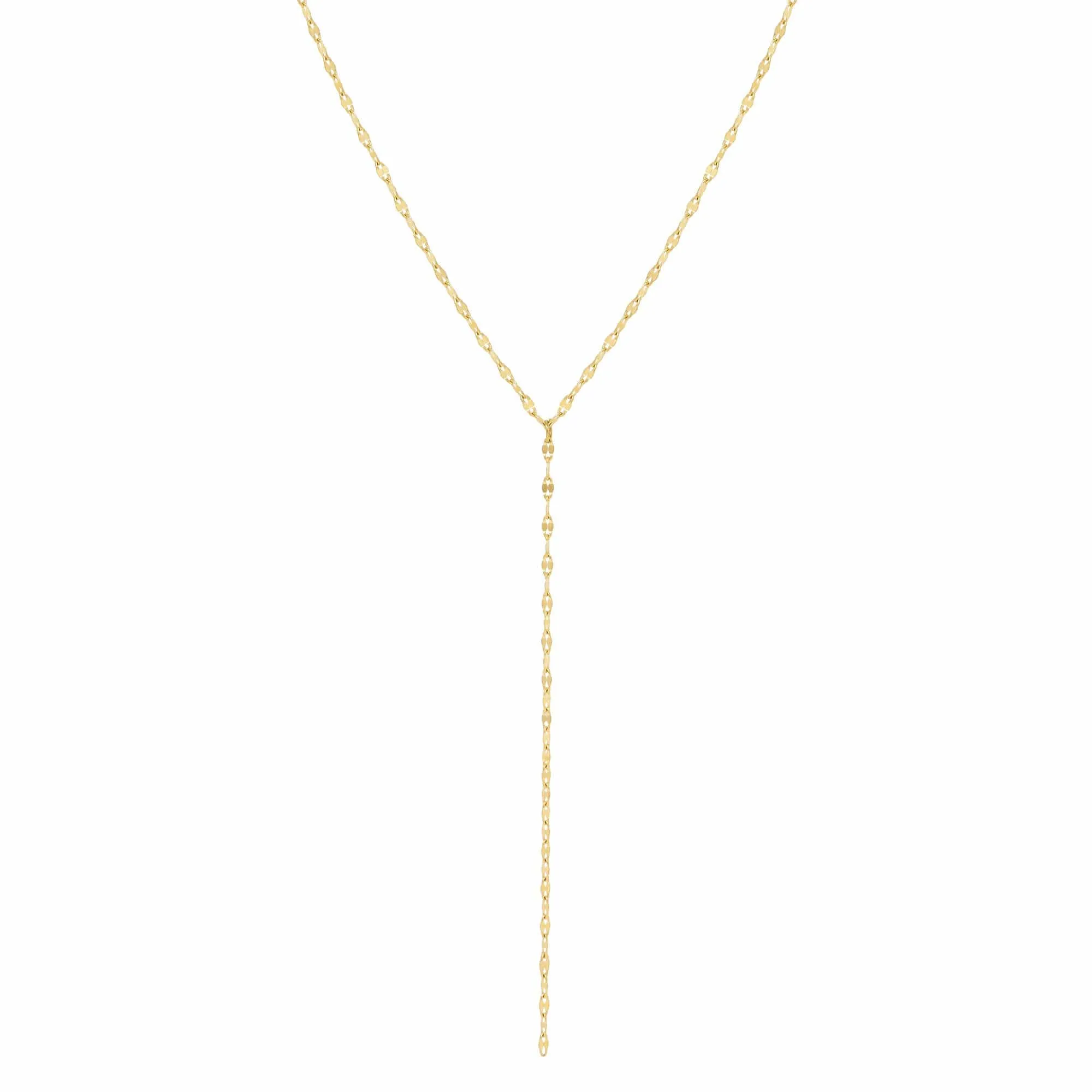 Ruby Lariat Necklace