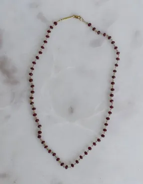 Ruby Multi Wrap Necklace
