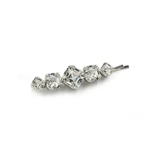 Square Cut Crystal Hairpin