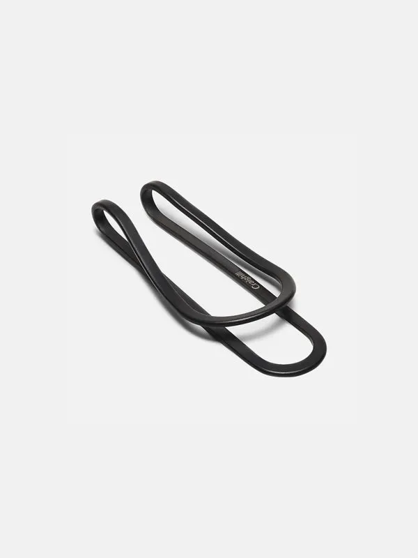 Station Money Clip: Vapor Black