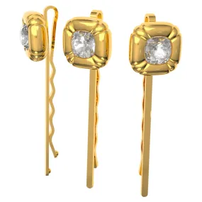 Swarovski Women's Dulcis Yellow Crystal Hairpin 5616848