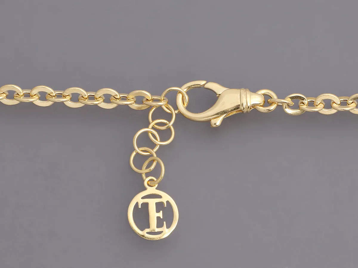 Tagliamonte 18K Gold-Plated Bar Drop Pendant Necklace