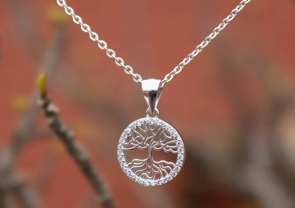 Tree of Life Sterling Silver Necklace