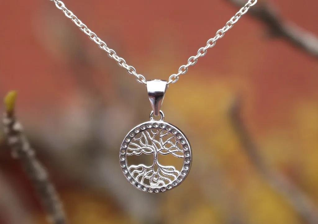 Tree of Life Sterling Silver Necklace