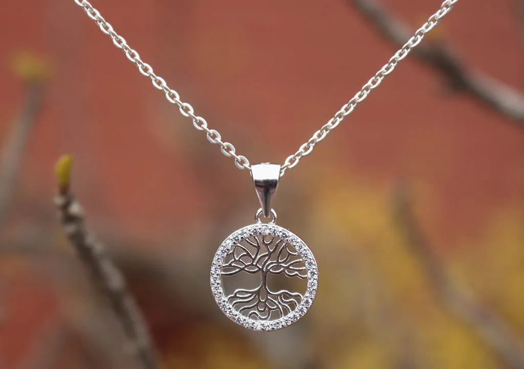 Tree of Life Sterling Silver Necklace