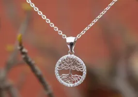 Tree of Life Sterling Silver Necklace