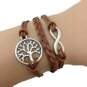 Tree of Life Tan Bracelet