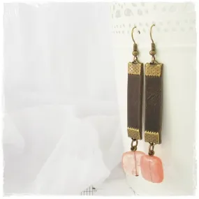 Tribal Leather Earrings