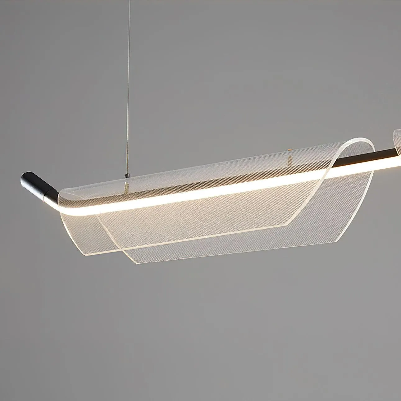 Two Boats Acrylic Pendant Light