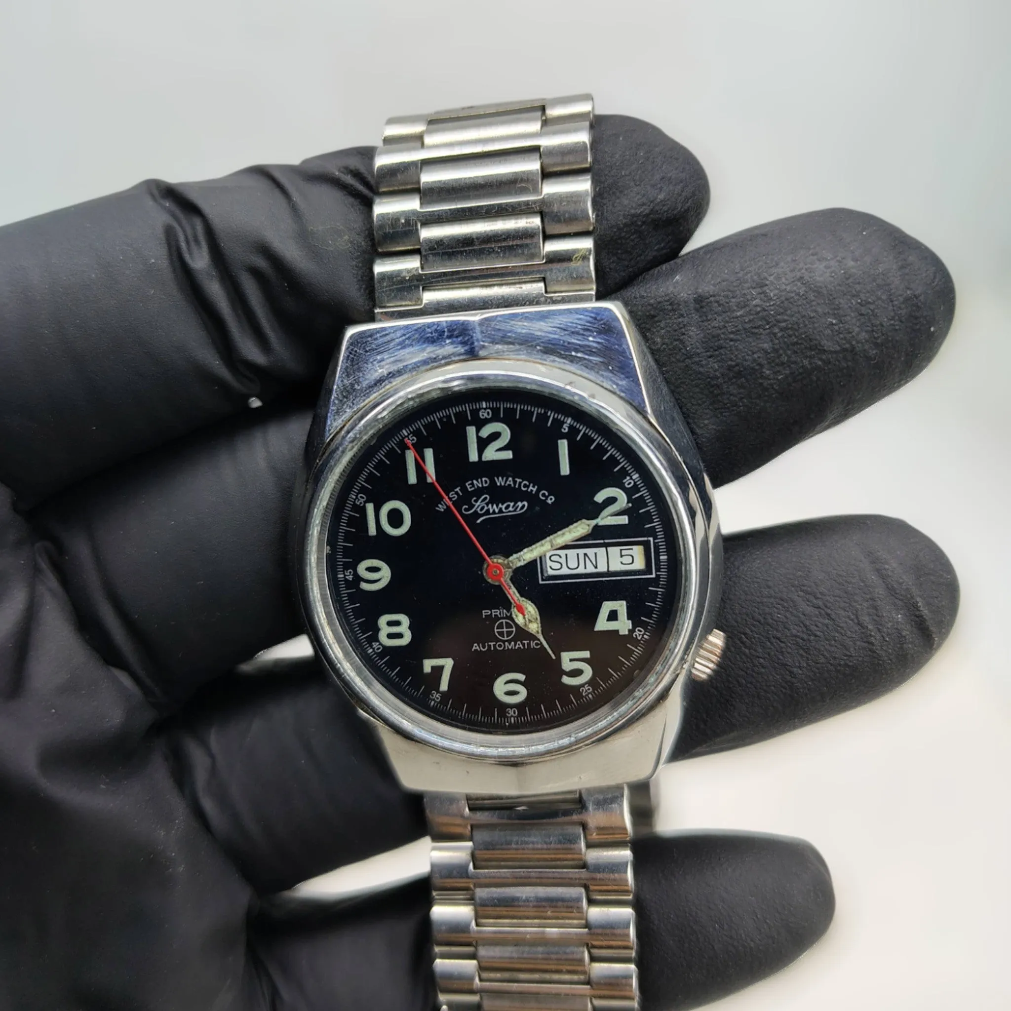 West end Watch co – Original – Pre-Owned - Automatic 21 Jewels – Day/Date – 36mm - Unisex Watch.