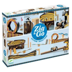 Zig & Go 45 piece set by Djeco - Science and Art Toys for Kids
